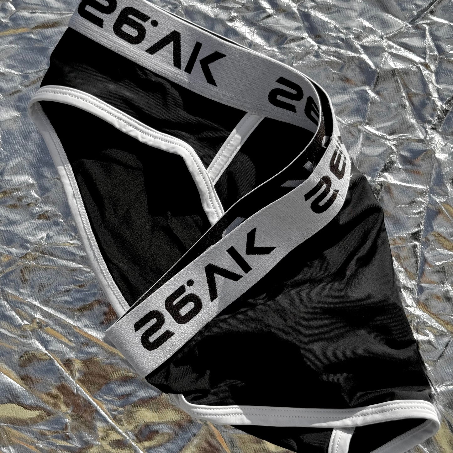 Stretch Comfort Nylon Brief | Black