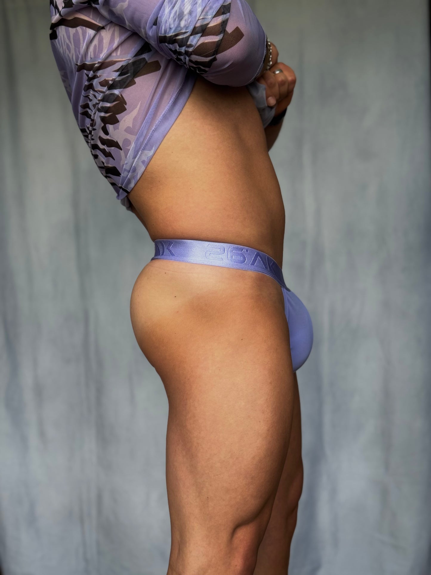 Lilac Pulse Men’s Thong